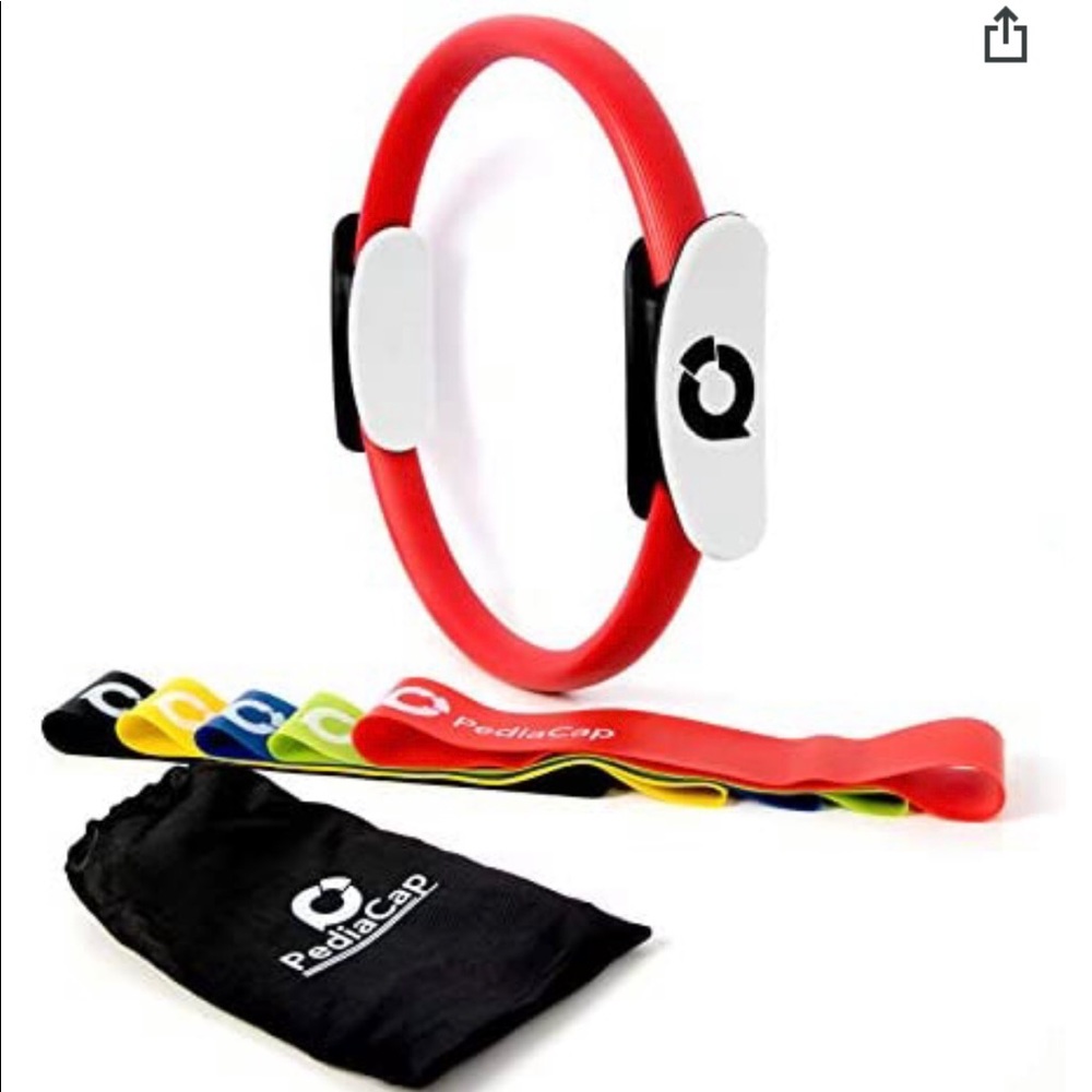 NWT Pilates Ring and 5 Exercise Bands
